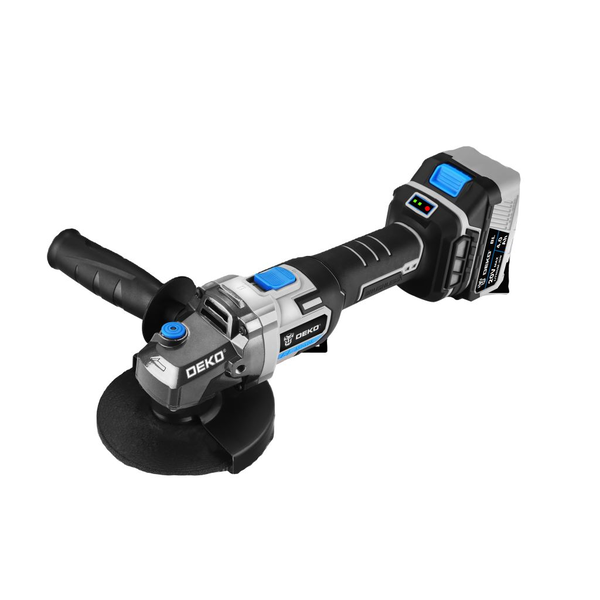 Deko Tools DKAG20BL01-S5 kefe nélküli sarokcsiszoló 20V