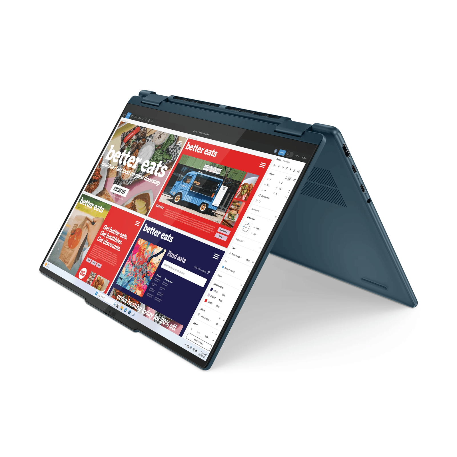 Lenovo Yoga 7 2in1 14AKP10 Laptop Zöldeskék (14