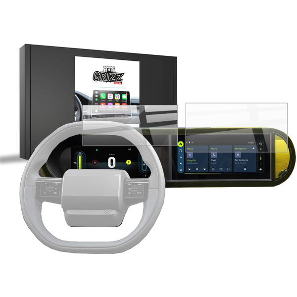 Folia ceramiczna GrizzGlass CarDisplay Protection do Fiat Grande Panda 10,25" (2025) [2w1]