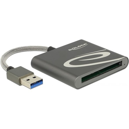 DELOCK USB 3.0 Card Reader für CFast 2.0 Speicherkarten