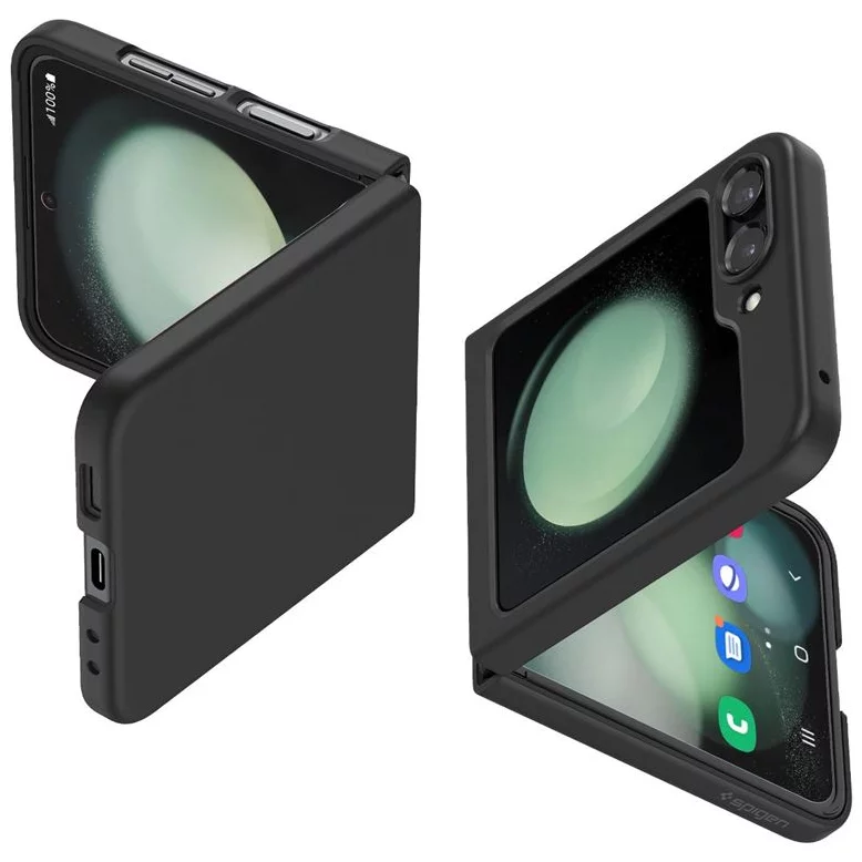 Spigen AirSkin Samsung Galaxy Z Flip 5 tok fekete (ACS06229) (ACS06229)