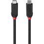 Lindy 37001 USB кабел USB4 Gen 3x2 1 м USB C Черен