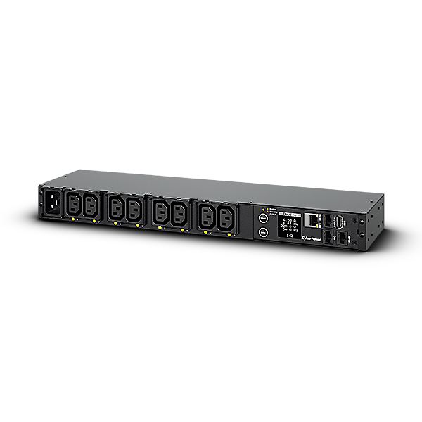 CyberPower PDU81005 strømforsyningsenhed (PDU) 8 AC stikkontakt(er) 1U Sort