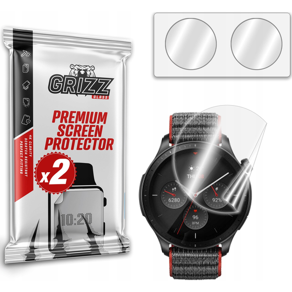  GrizzGlass Folia ceramiczna GrizzGlass CeramicFilm do Amazfit GTR 4