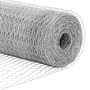 Gard hexagonal 0.6x25 m Oțel galvanizat