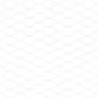Gard hexagonal 0.6x25 m Oțel galvanizat