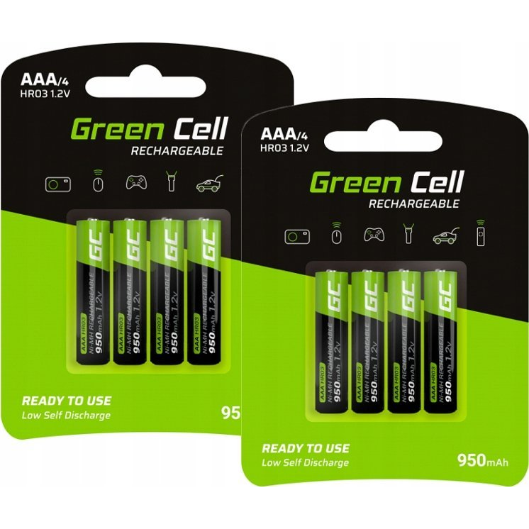 8x Akkumulátor AAA HR03 950 mAh GR11 (GR11)