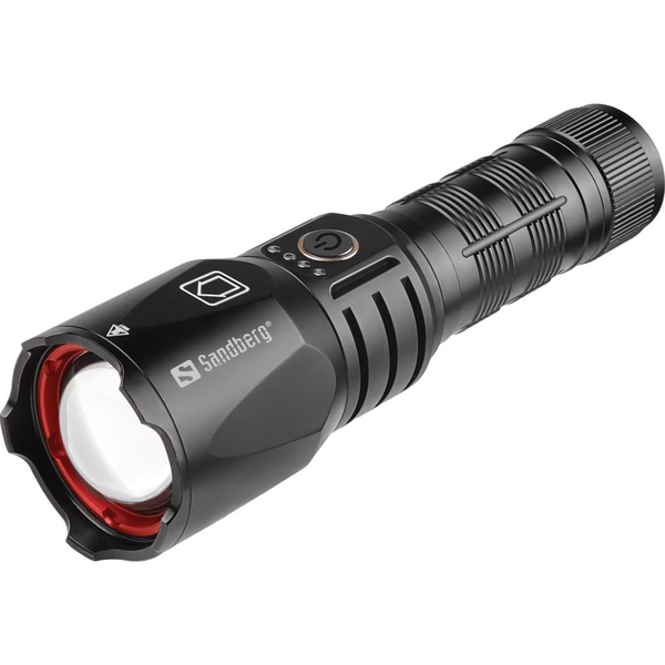 Sandberg Survivor Torch Powerbank 5000 5000 mAh Fekete