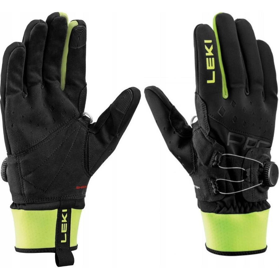 Leki PRC Boa® Shark black-neon yellow 9.5 (652906301095)