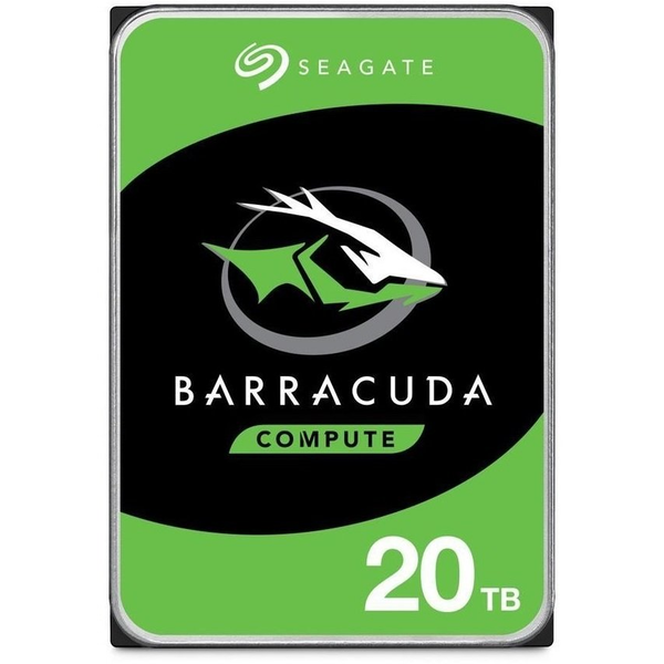 Seagate Barracuda 20TB disco rigido interno 7200 Giri/min 512 MB 3.5" SATA