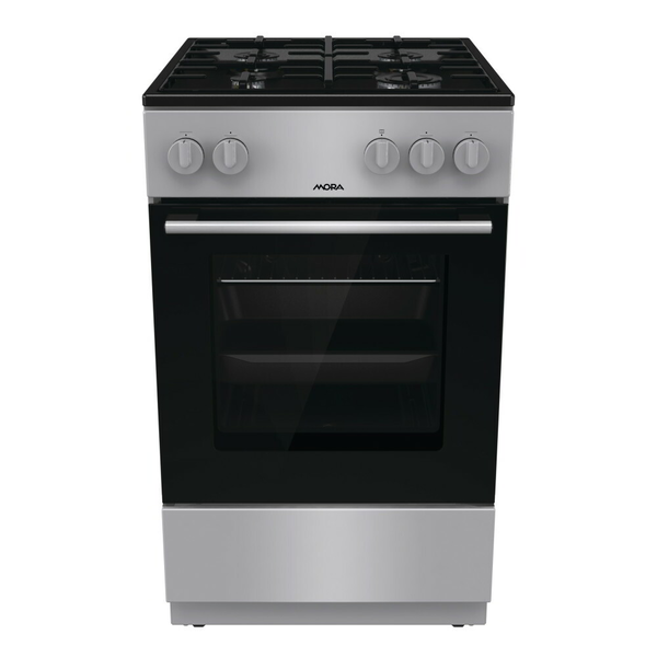 Mora P2252A1S 4 zónás szabadonálló Gáztűzhely - Ezüst