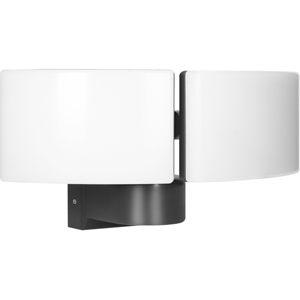TOS DUO LED 2x20W podwójny naświetlacz ogrodowy, 2x1600lm, IP65, 4000K, PC, szary,AD-NL-6603GL4