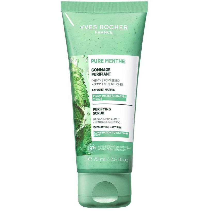 YVES ROCHER Pure Menthe tisztító, 75 ml (3660005079608)