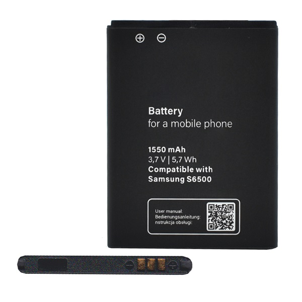 Akku 1300mAh LI-ION (EB494358VU/EB464358VU kompatibilis) Samsung Galaxy Young (GT-S6310) / Galaxy Ace Duos (GT-S6802) / Galaxy Y Duos (GT-S6102) "Giga