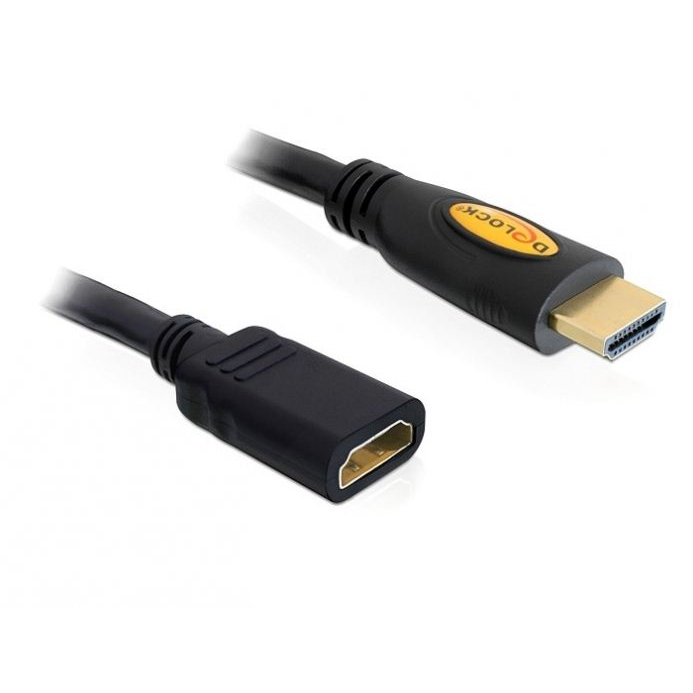 Delock DL83081 High Speed HDMI Ethernet A - A apa - anya hosszabbító kábel 3m (DL83081)