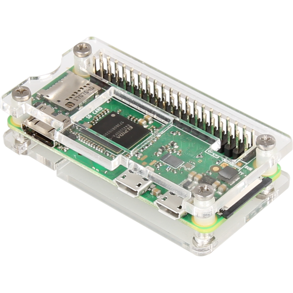 Raspberry PI Zero Számítógépház - Átlátszó (RB-CASE-ZERO)
