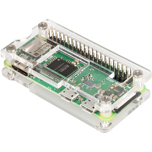 Raspberry PI Zero Számítógépház - Átlátszó