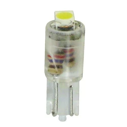Lampa 12V T5 LED 1 SMD, fehér színű (0158465) (LA0158465)