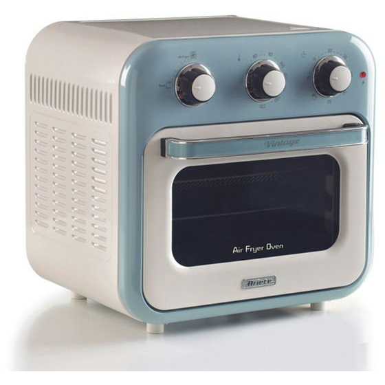Ariete Vintage Air Fryer Mini Légkeveréses sütő 16L - Kék (00C463205AR0)