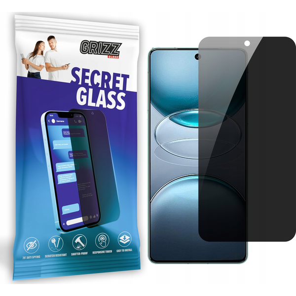  GrizzGlass Szkło prywatyzujące GrizzGlass SecretGlass do Vivo X100s