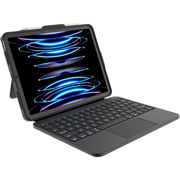 DEQSTER 90-3032 tastiera per dispositivo mobile QWERTZ Tedesco USB tipo-C Nero
