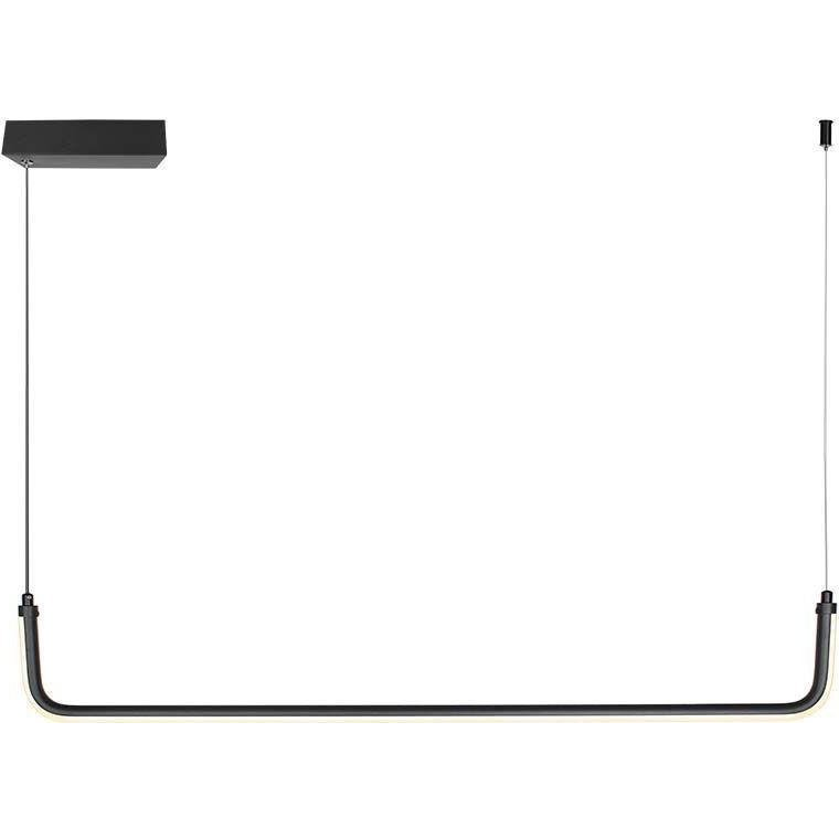 V-TAC 6939 Designer Egyirányú Csillár - 12W, természetes Fehér, Fekete Házzal, 100 Lm/W (SKU 6939)