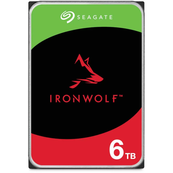 Seagate 6TB IronWolf SATA3 3.5" NAS HDD (6db / csomag)