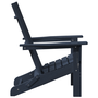Összecsukható Adirondack Székek 2 db Tengerészkék 74.5x80.5x90 cm HDPE