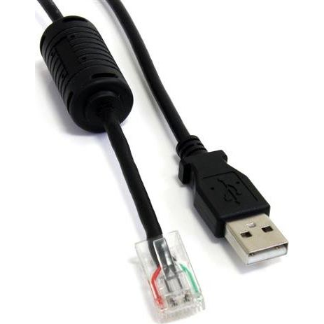 StarTech.com USBUPS06 USB-kabel 1,83 m USB A 0,48 Gbit/s Zwart
