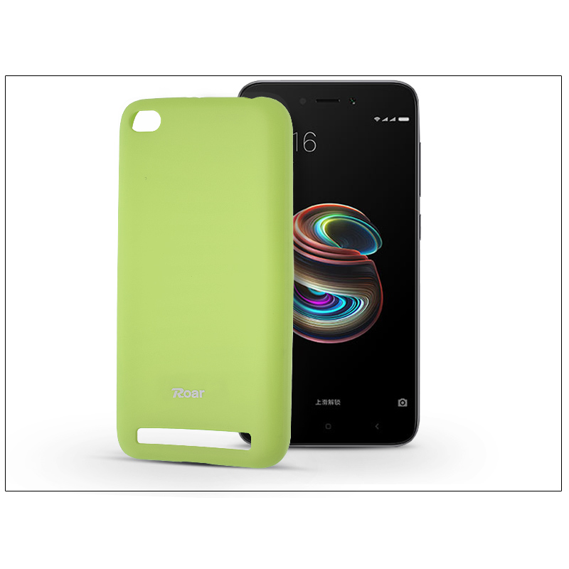 Roar All Day Full 360 Xiaomi Redmi 5A szilikon hátlap - Lime (KC0157)