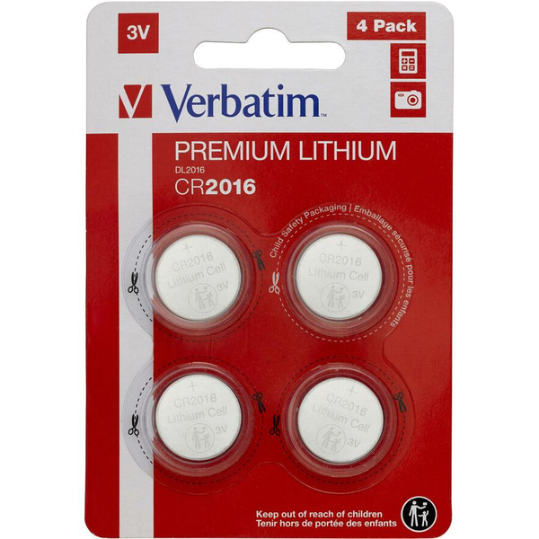 Verbatim CR2016 Engangsbatteri Lithium