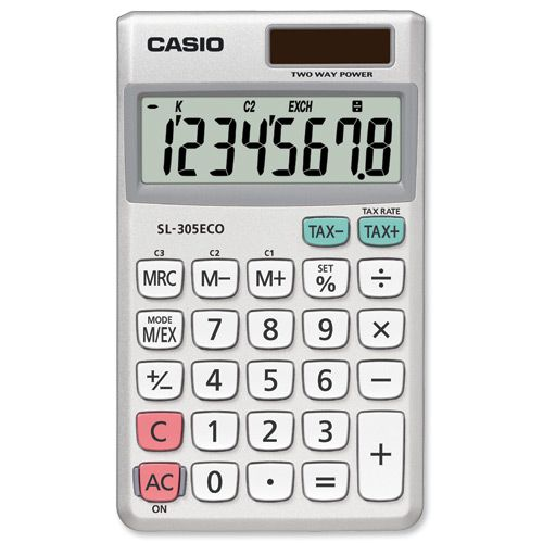 Casio SL-305ECO asztali számológép (SL-305ECO)