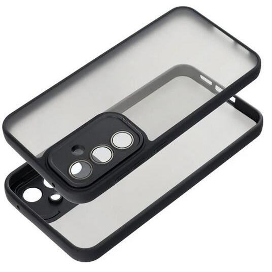 Gigapack Samsung Galaxy A55 5G (SM-A556) szilikon tok akril hátlappal fekete (GP-154843) (GP-154843)