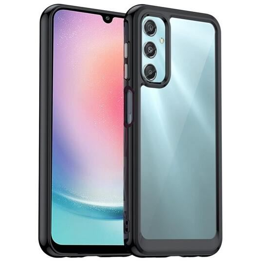 Gigapack Samsung Galaxy A25 (SM-A256) tok átlátszó-fekete (GP-150524) (GP-150524)