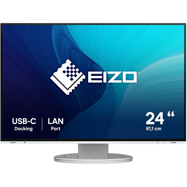 EIZO FlexScan EV2495-WT 24,1" WUXGA fehér monitor USB-C dokkolással