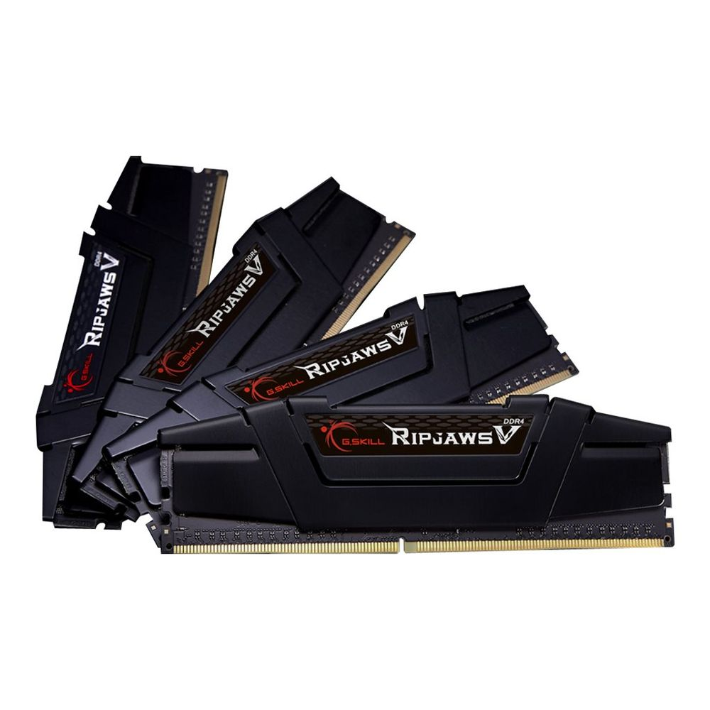 G.SKILL RIPJAWSV DDR4 128GB 4X32GB 3600MHZ CL18 XMP2 F4-3600C18Q-128GVK