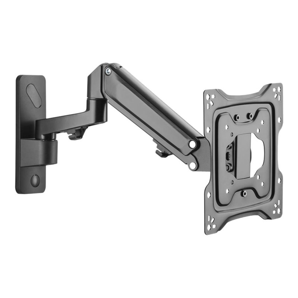 DIGITUS - mounting kit - for LCD display/ curved LCD display - gas spring, swivel arm - matte black (DA-90428)