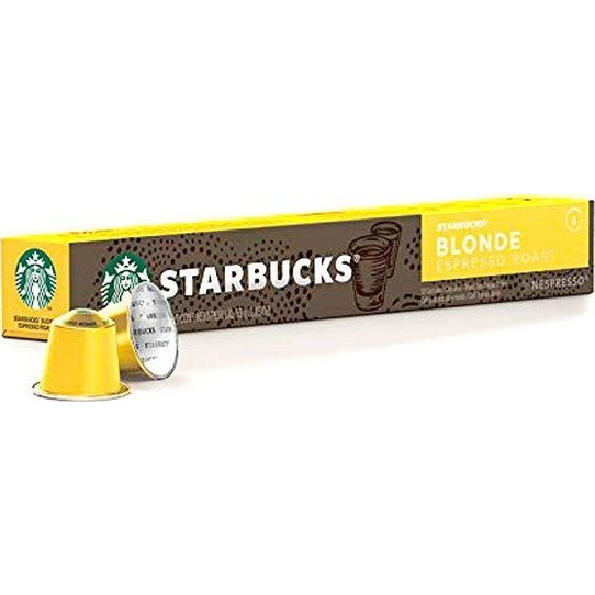 Cafe Nespresso Starbucks 6200793 10 Capsulas Blonde Espresso