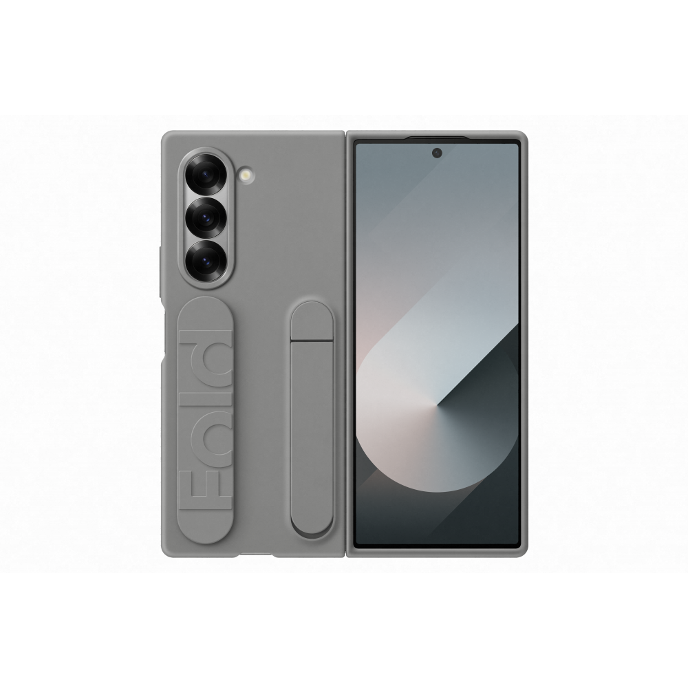 Samsung Fold 6 Álló tok szíjjal, Szürke (OSAM-EF-MF956TJEG)