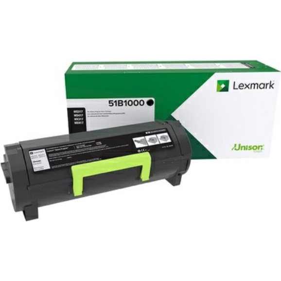 Черна тонер касета Lexmark 51B00A0 за принтер MS317dn