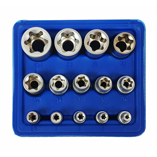 Klíče TORX E4-E24 14 ks