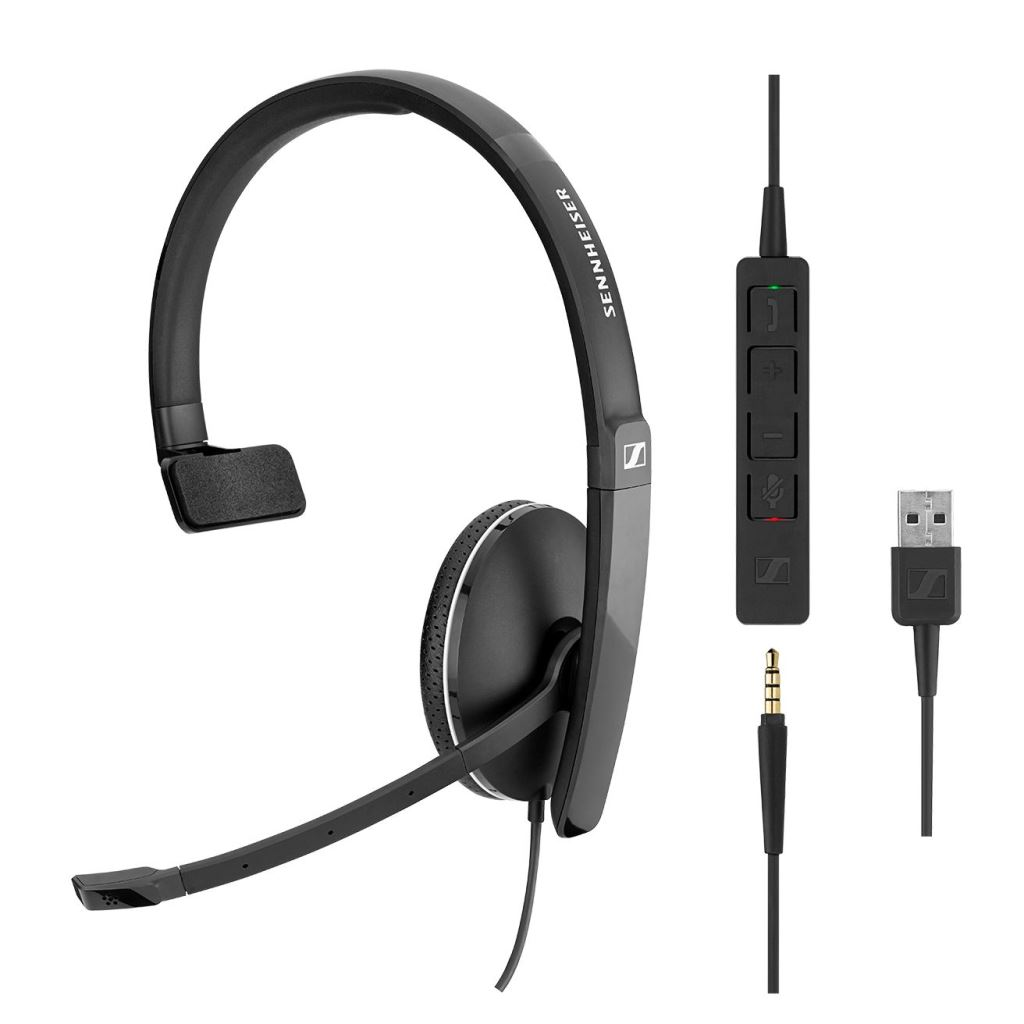 Sennheiser Epos Adapt SC 135 Vezetékes Headset - Fekete (508316)