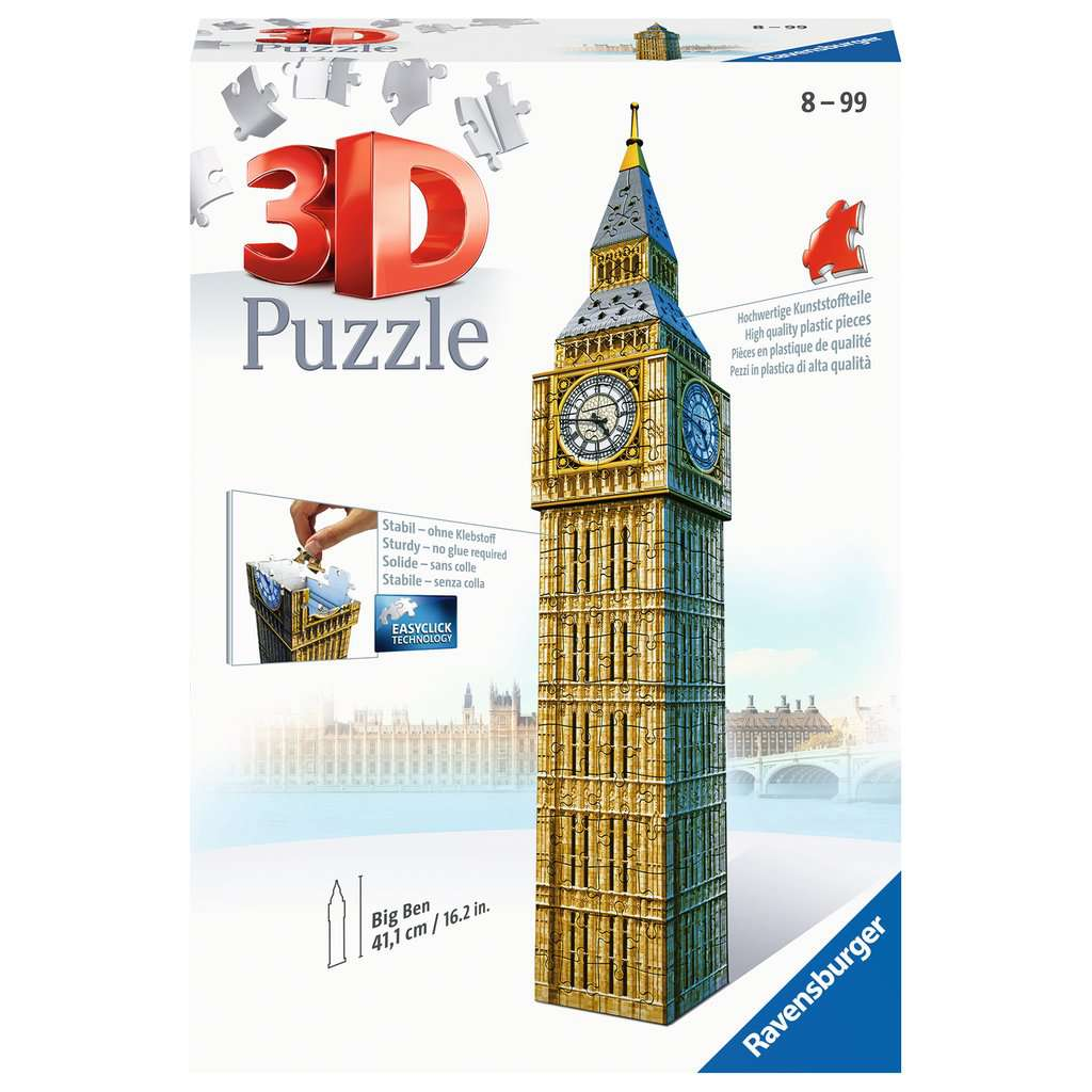 Ravensburger Big Ben - 216 darabos 3D puzzle (12554)