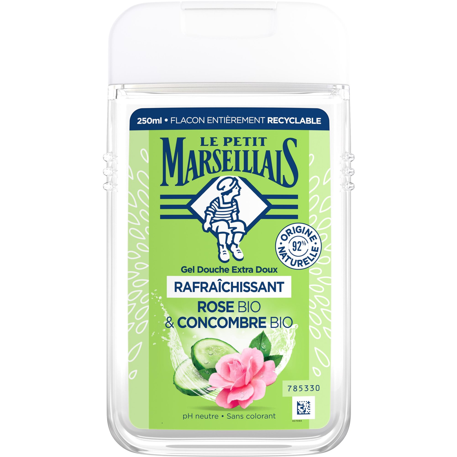 LE PETIT MARSEILLAIS bio rózsa és bio uborka 250 ml (3574661774183)