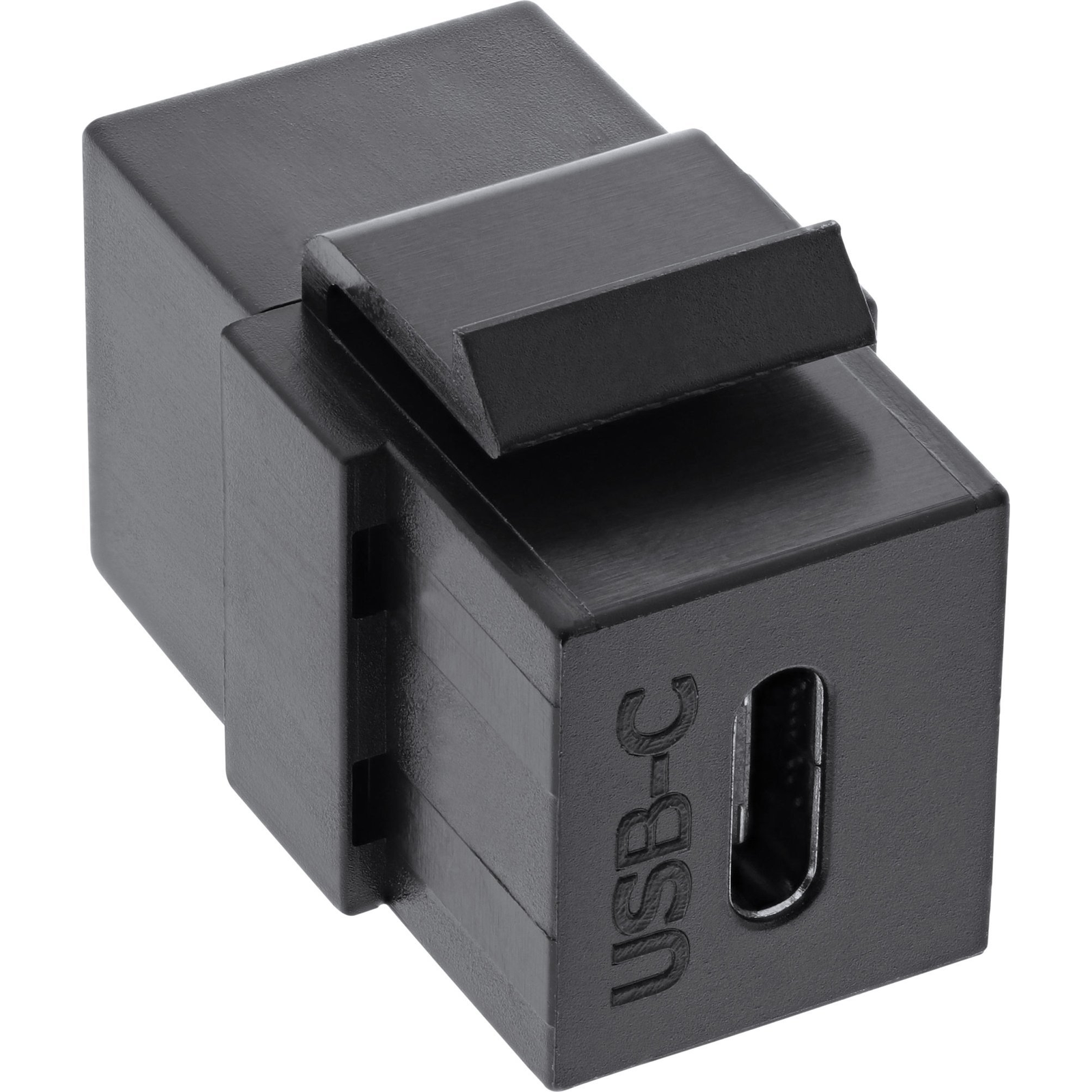 InLine 76201Z csatlakozó átlakító USB 3.1 (Gen.2) C female USB 3.1 (Gen.2) Fekete (76201Z)