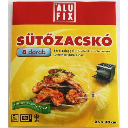 Alufix sütőzacskó 8db (XBHH) (AXBHH)
