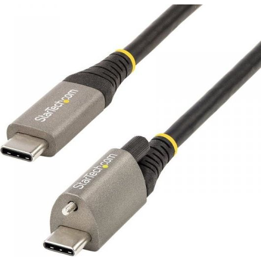 StarTech.com USB31CCTLKV1M USB-kabel USB 3.2 Gen 2 (3.1 Gen 2) USB C 10 Gbit/s Zwart, Grijs