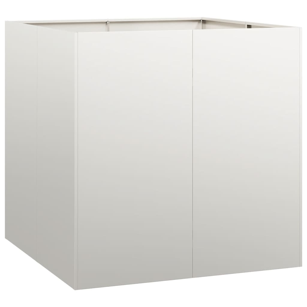 rozsdamentes acél növénytartó 80x80x80 cm (860784)