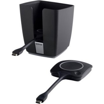Barco Tray 2 x USB-C buttons Sort