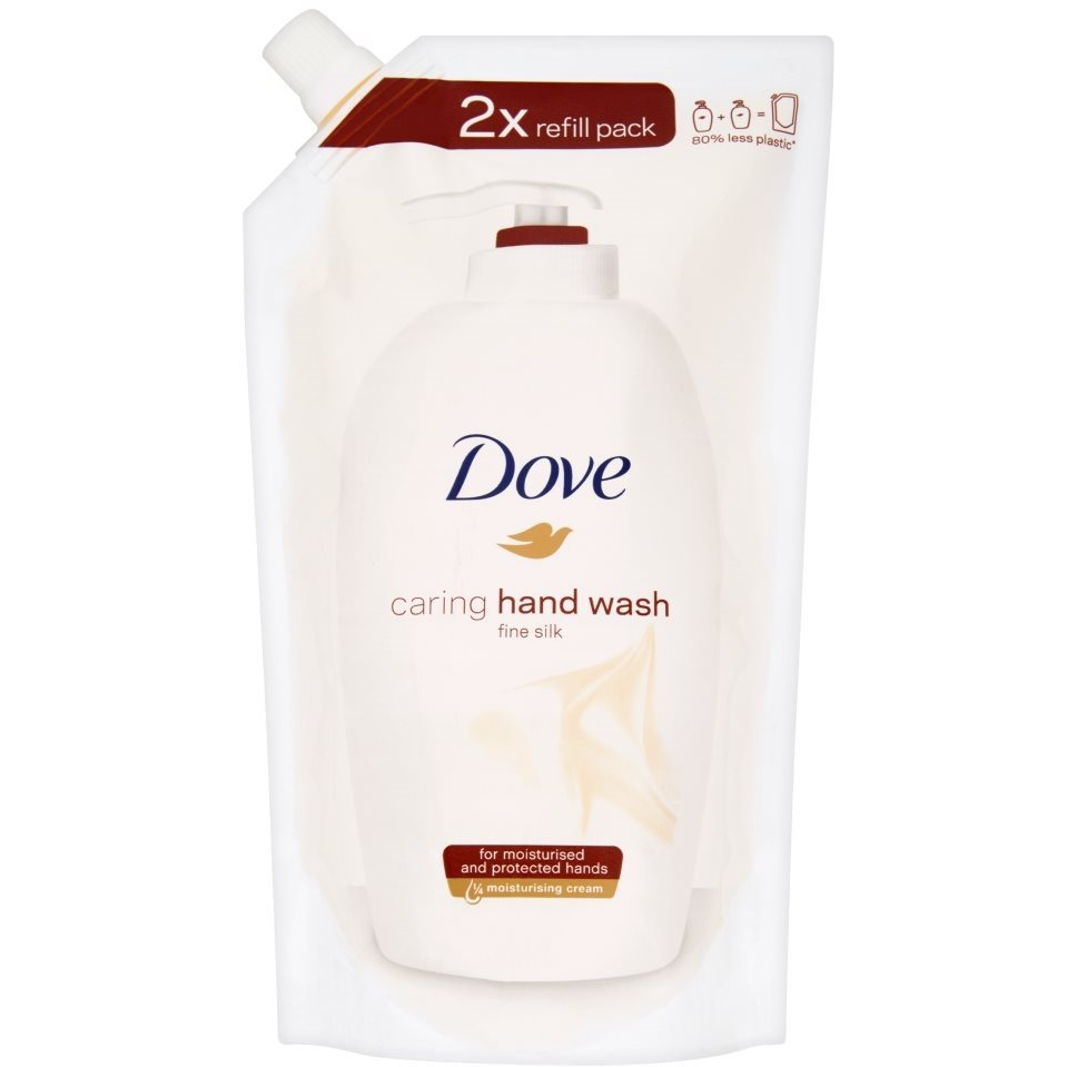 DOVE Fine Silk Cream Wash 500 ml (8717163573792)